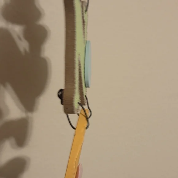 NWT Spring Wood Hanging Decor - Picture 3 of 5